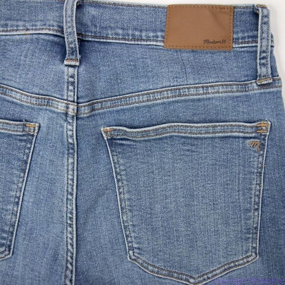 NEW‎ Madewell the tall Mid-rise Skinny Crop Jeans dewey wash, size 30T - Picture 13 of 16